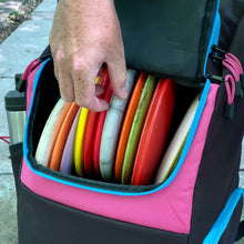 Load image into Gallery viewer, RETRO Disc Golf Bag With Cooler
